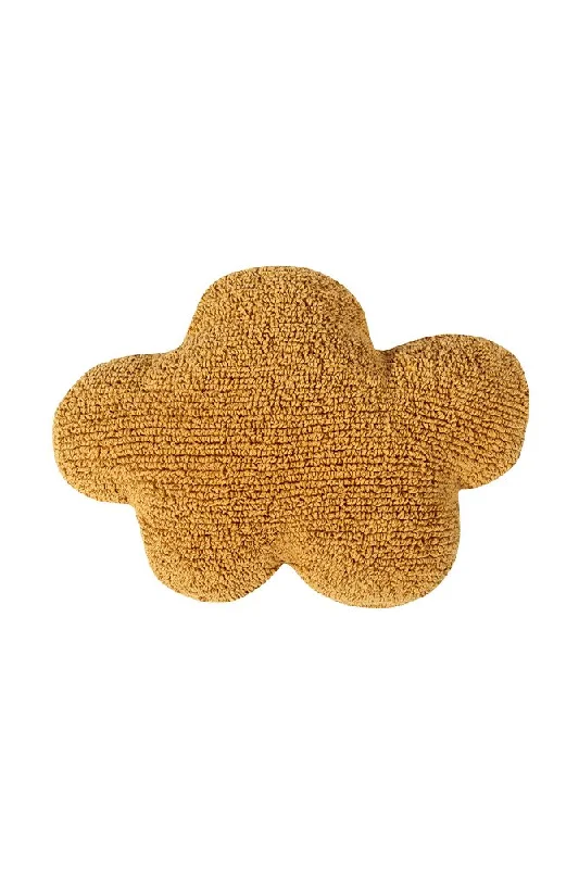 CUSHION CLOUD MUSTARD