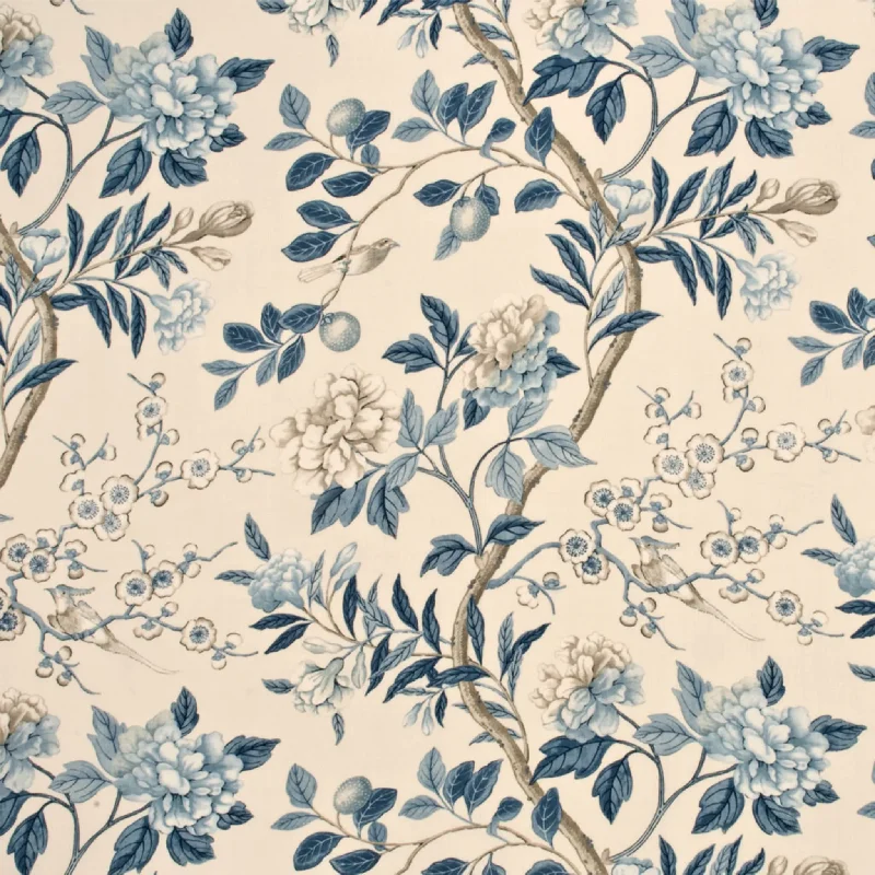 GP&J Baker Emperor's Garden Print Decorative Fabric