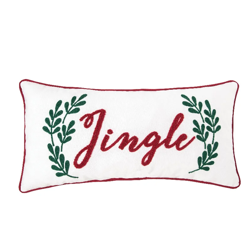 Jingle Sprig Decorative Pillow