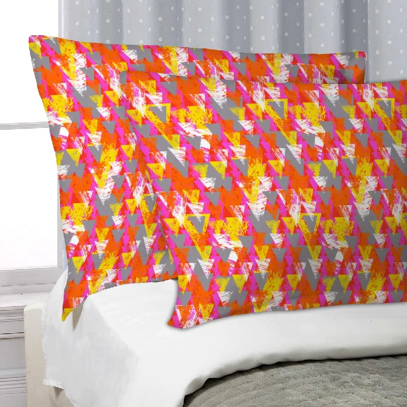 ArtzFolio Triangled D3 Pillow Cover Case