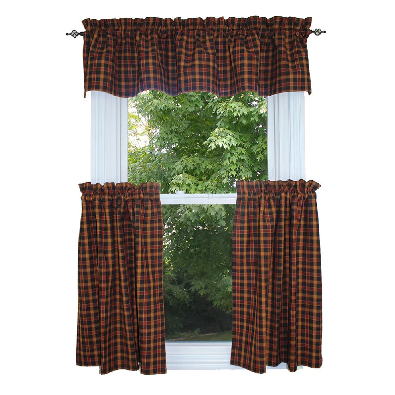 Homestead -  Black  Valance VL330011