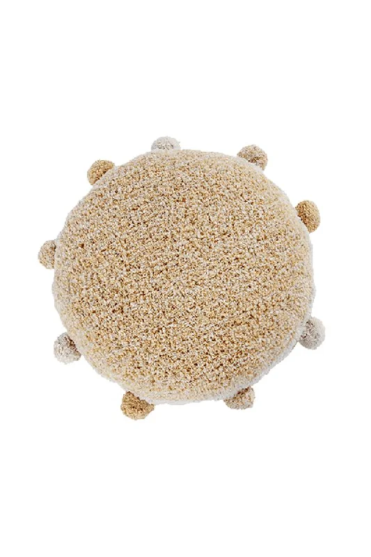 FLOOR CUSHION BUBBLY HONEY