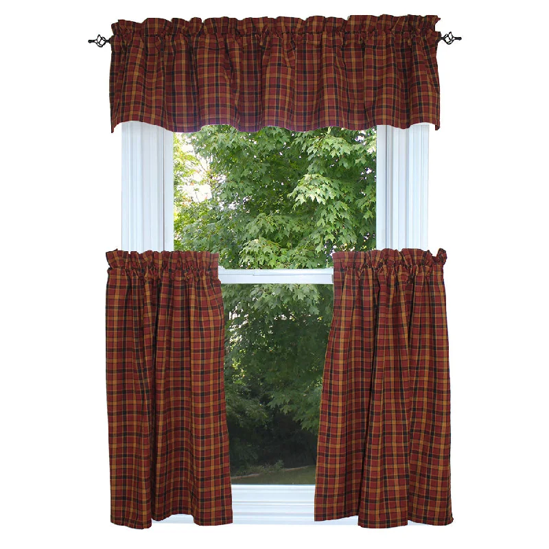 Homestead -  Red Valance VL330017