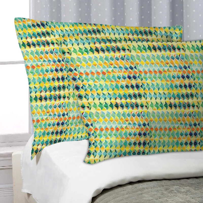 ArtzFolio Funky Triangle Pillow Cover Case