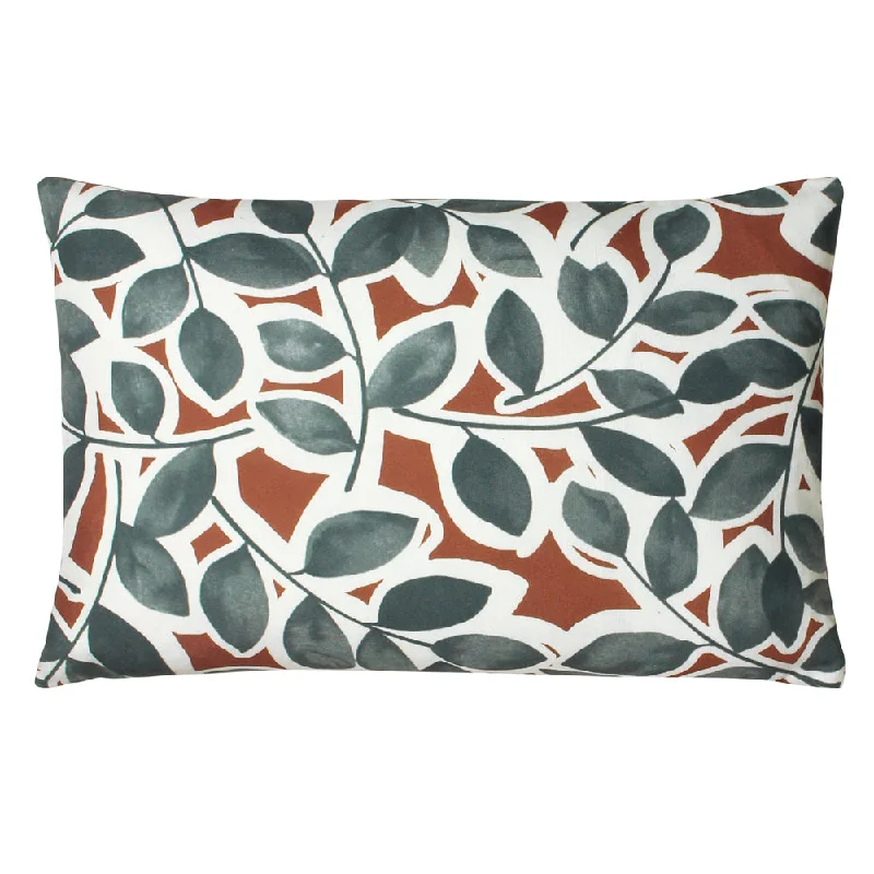 Willow Botanical Cushion Brick