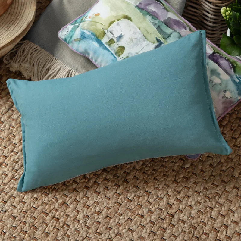 Alfresco Outdoor Oxford Cushion Teal