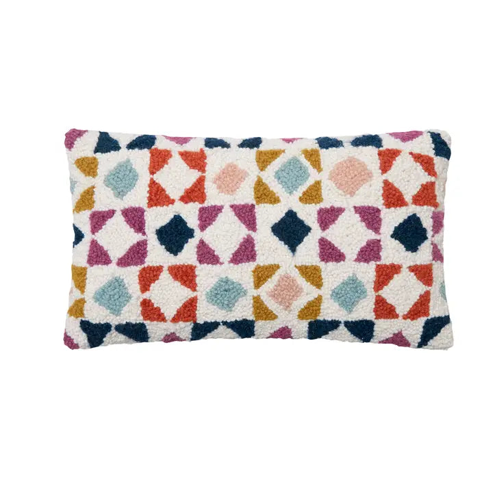 Quilt Lumbar Hook Pillow