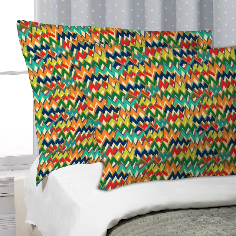 ArtzFolio Zigzag Pillow Cover Case