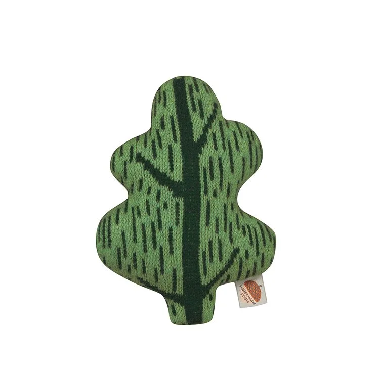 Leaf Mini Shaped Cushion - Green