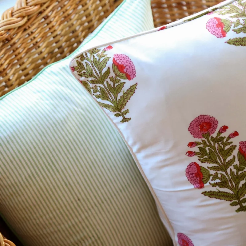 Peony Pillow Cover