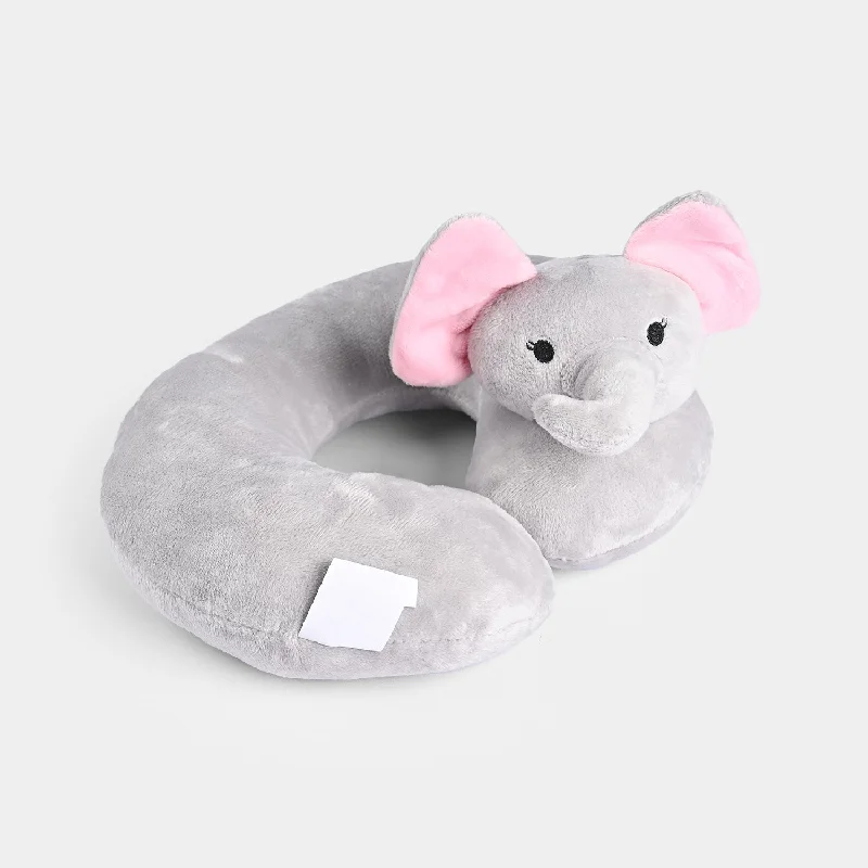 Baby Neck Pillow Elephant Style | Grey