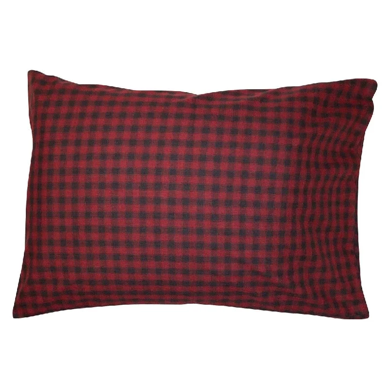 Cabin Check Pillow Case Set