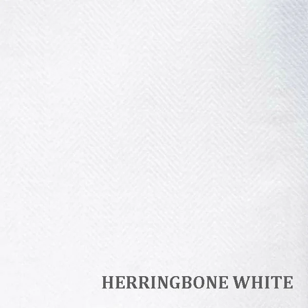 Herringbone White