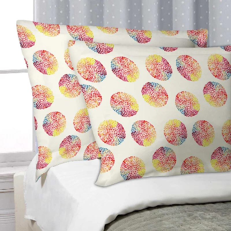 ArtzFolio Watercolor Circles D1 Pillow Cover Case