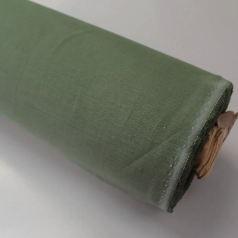 Home Furnishing Fabric Brushed Panama Weave - Forest Green