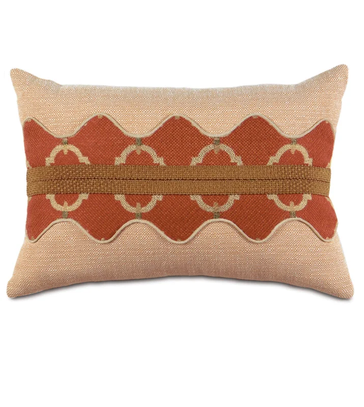 Samarkand Insert Lumbar Pillow Cover 12x18