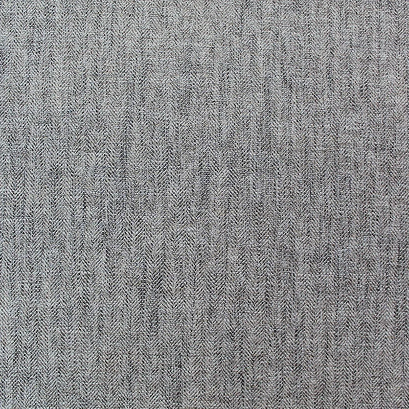 Home Furnishing Herringbone - 100% Polyester - Charcoal