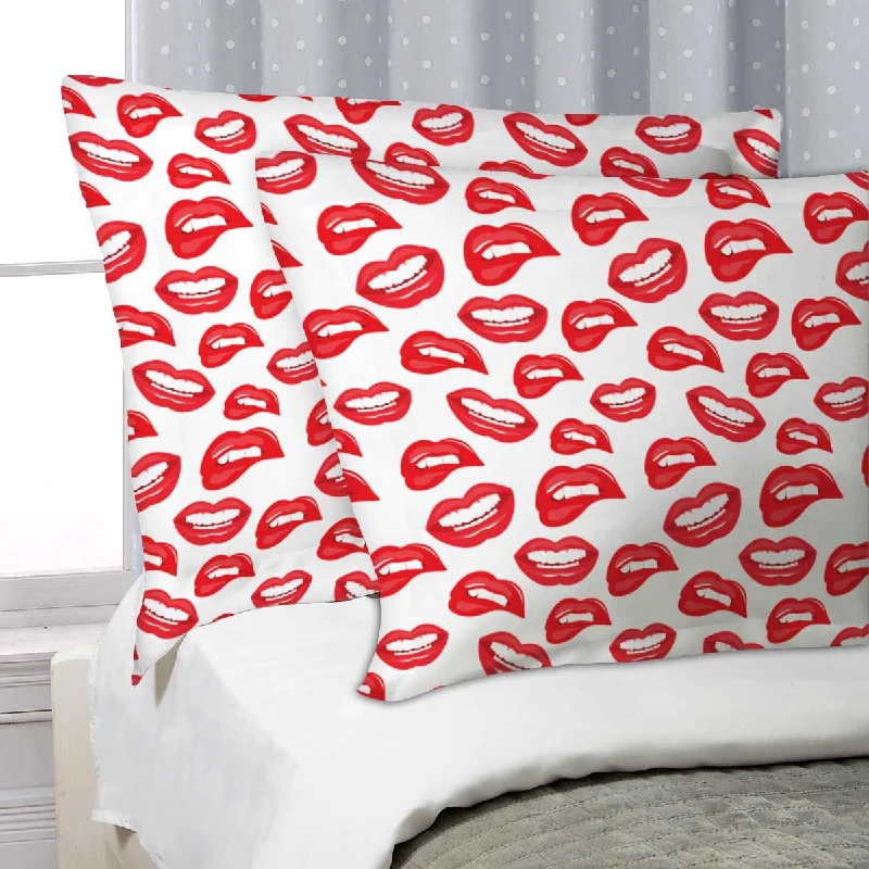 ArtzFolio Lips D3 Pillow Cover Case