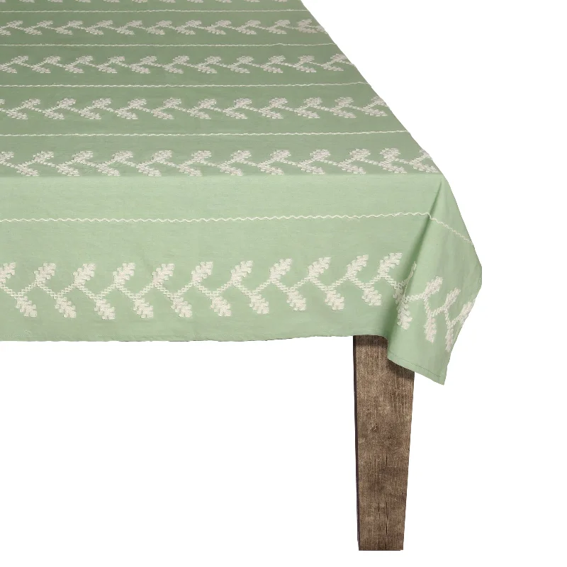 Mint Vine Tablecloth