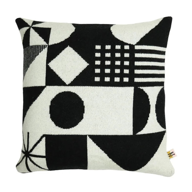 Monoglyph Square Cushion