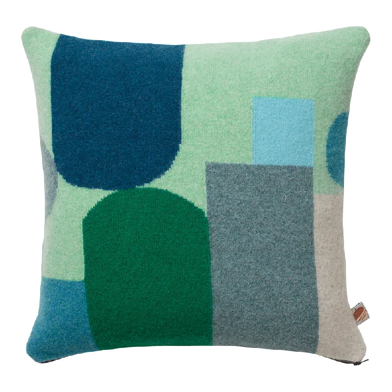 Hue Square Cushion - Blue