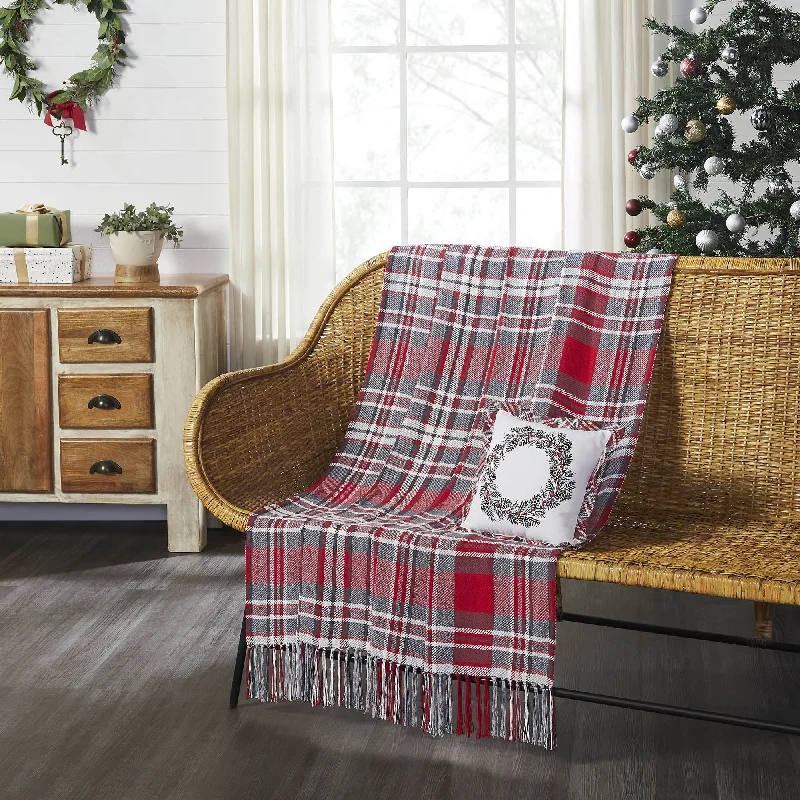 Gregor Plaid Woven Throw 50"x60" VHC Brands