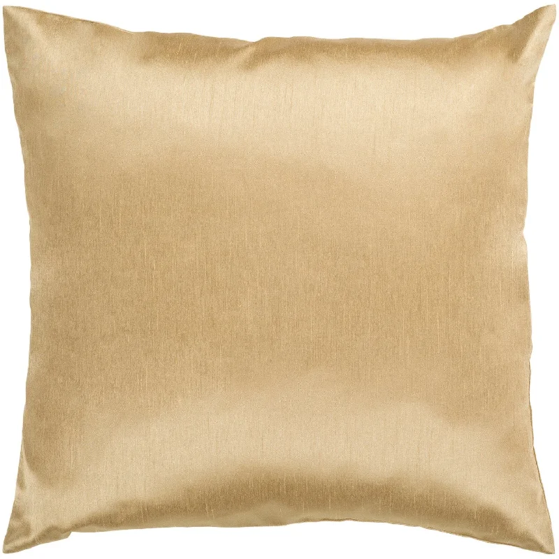 Solid Luxe Gold Pillow