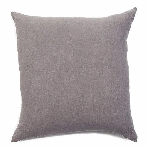 Simple Linen Dark Grey Pillow