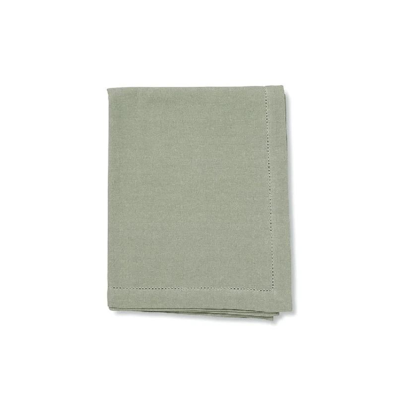 Madras Link Jetty Mineral Tablecloth Green 180x280cm