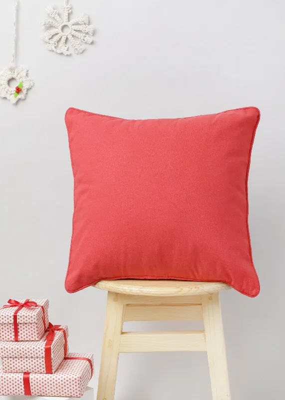 Cherry Red Cushion Cover - Red