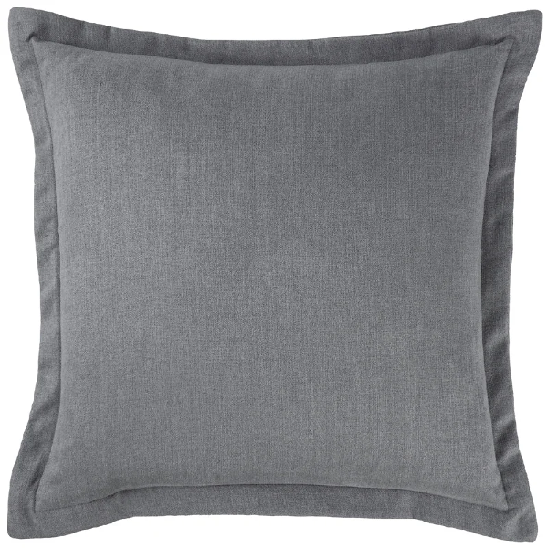 Molise Feather Cushion Zinc