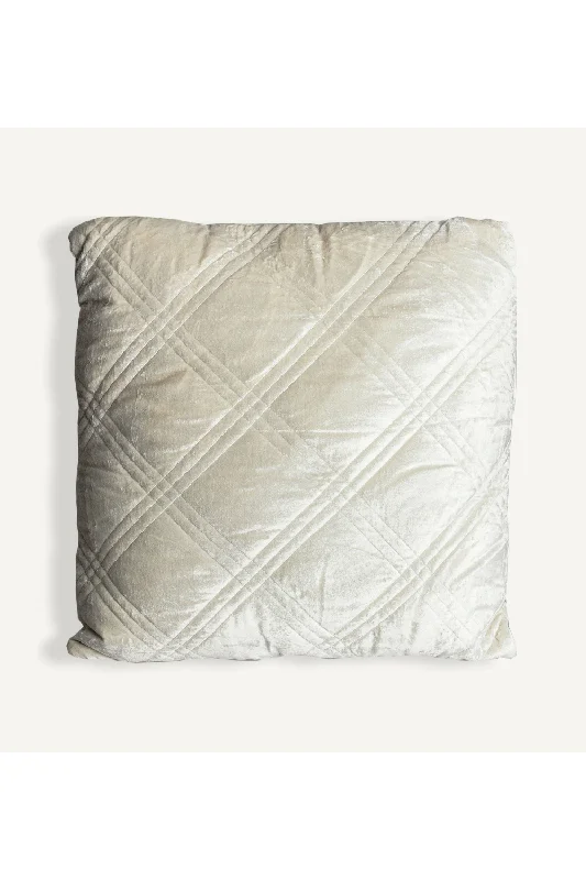 White Viscose Cushion | Vical Home Ahren