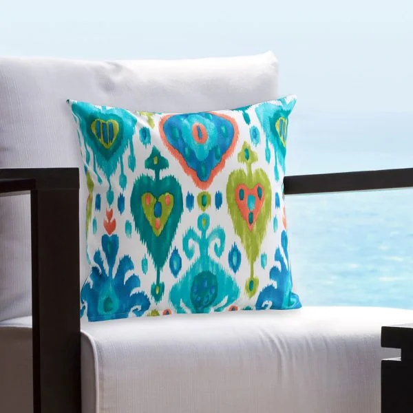 Tortola Citron Pillow Cover