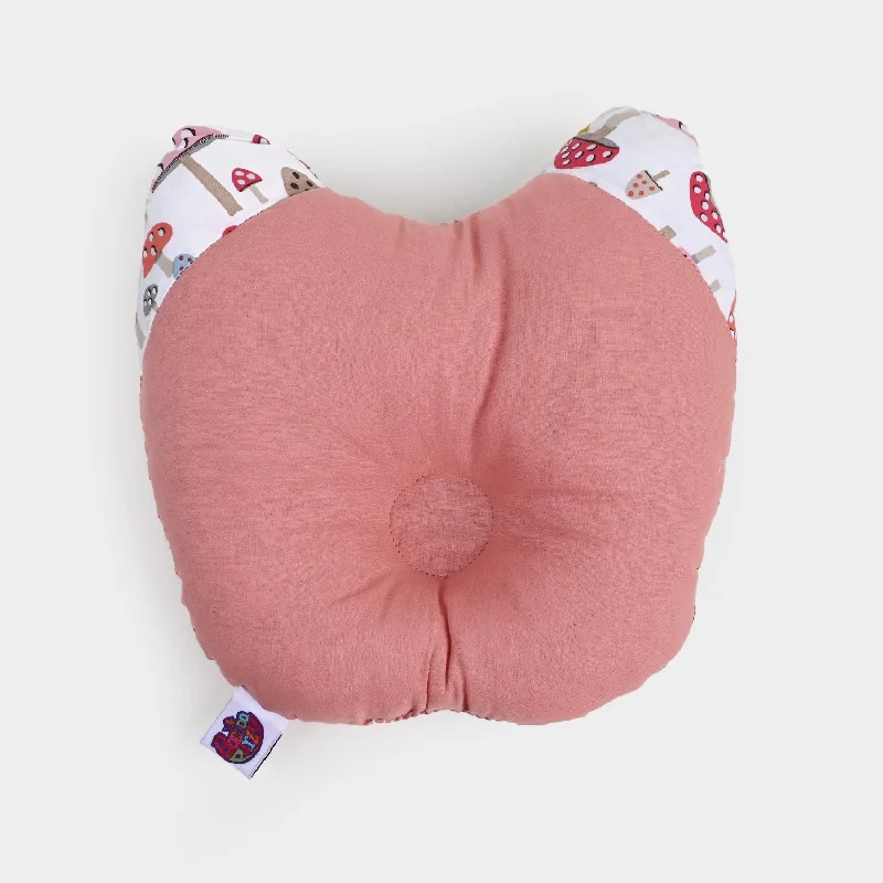 Baby Round Ear Pillow | Brown