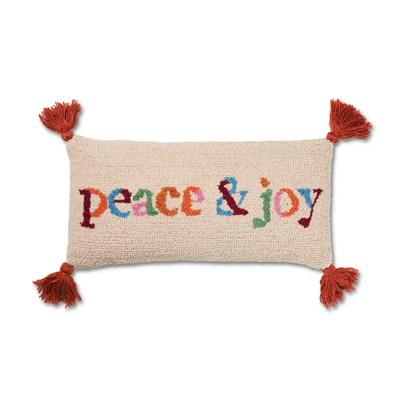 Peace & Joy Hook Pillow