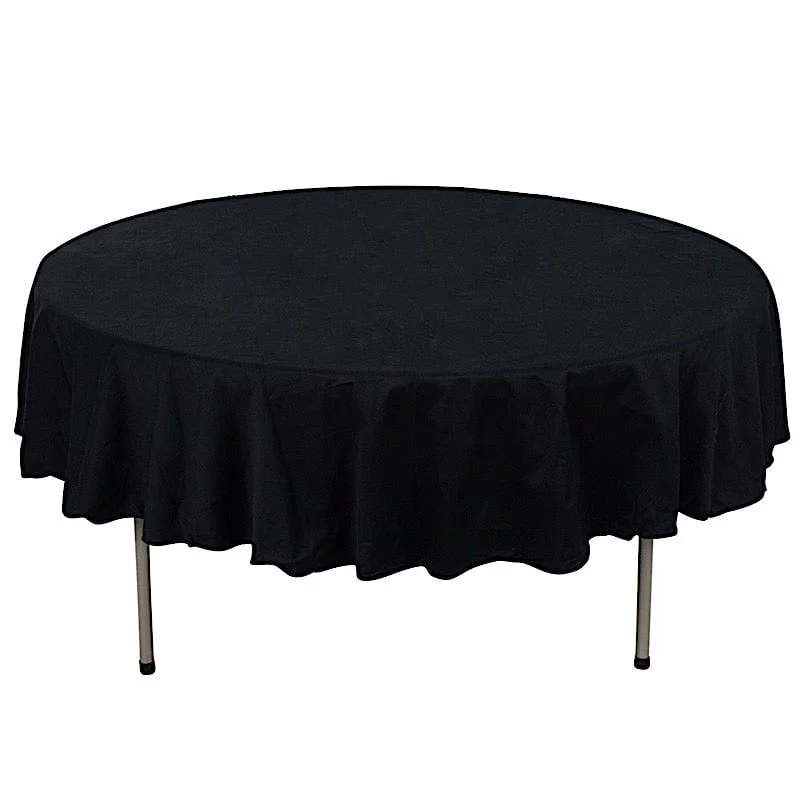 90" High Quality Cotton Round Tablecloth