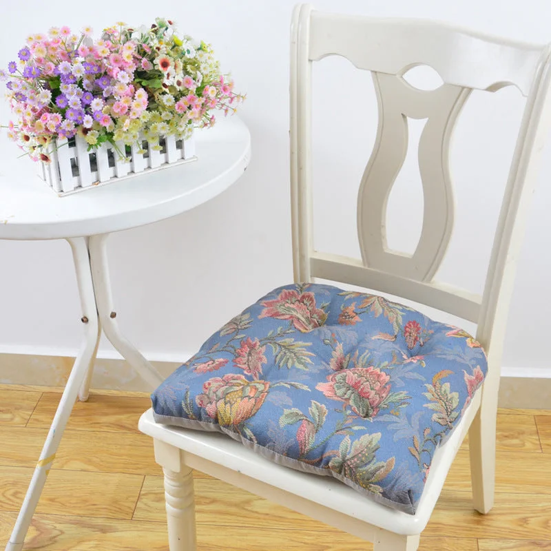 European Style Chair Cushion U-Shaped/Round Thicken Chair Cushions for Dining Chairs