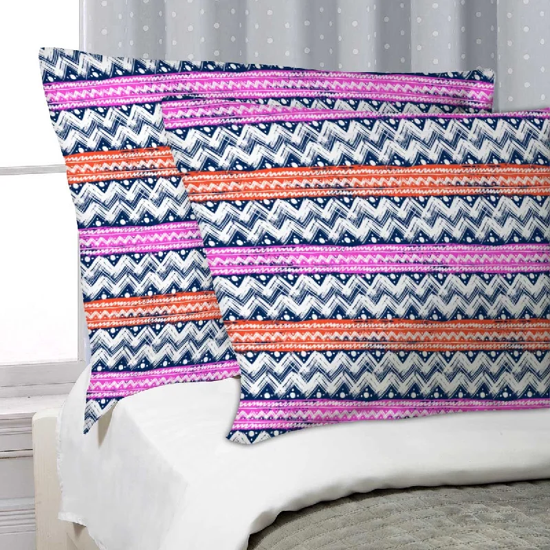 ArtzFolio Bold Zigzag Pillow Cover Case