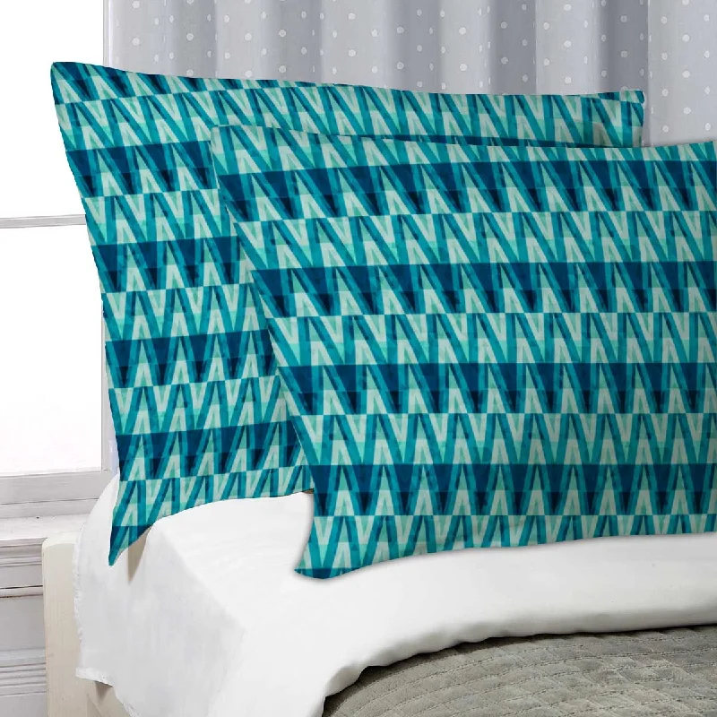 ArtzFolio Crystal Triangle Pillow Cover Case