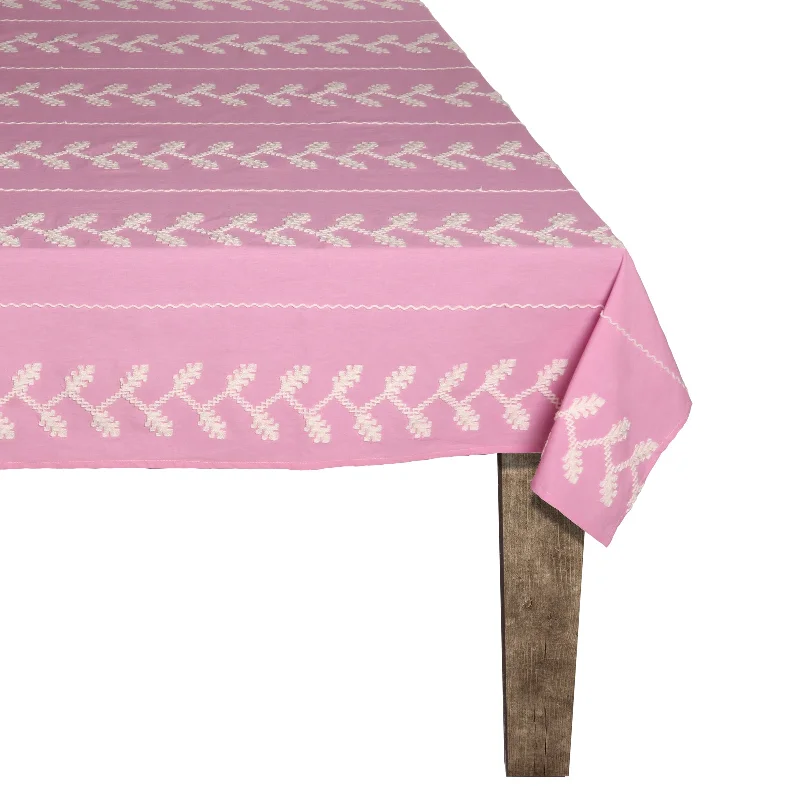 Pink Vine Tablecloth