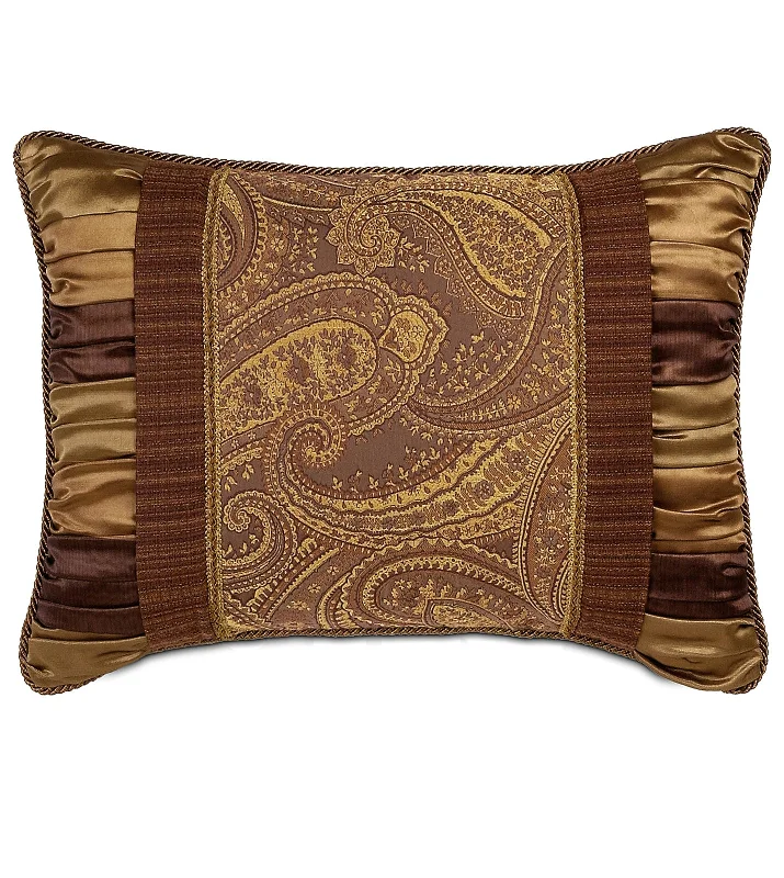 Gershwin Paisley Insert Lumbar Pillow Cover 16x22