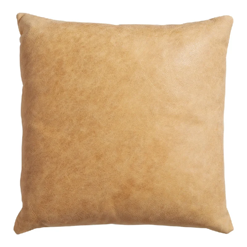 Signal Leather Pillow