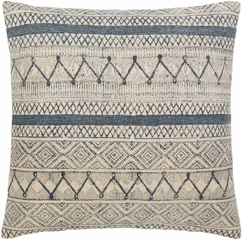 Tariji Monochrome Patterned Throw Pillow