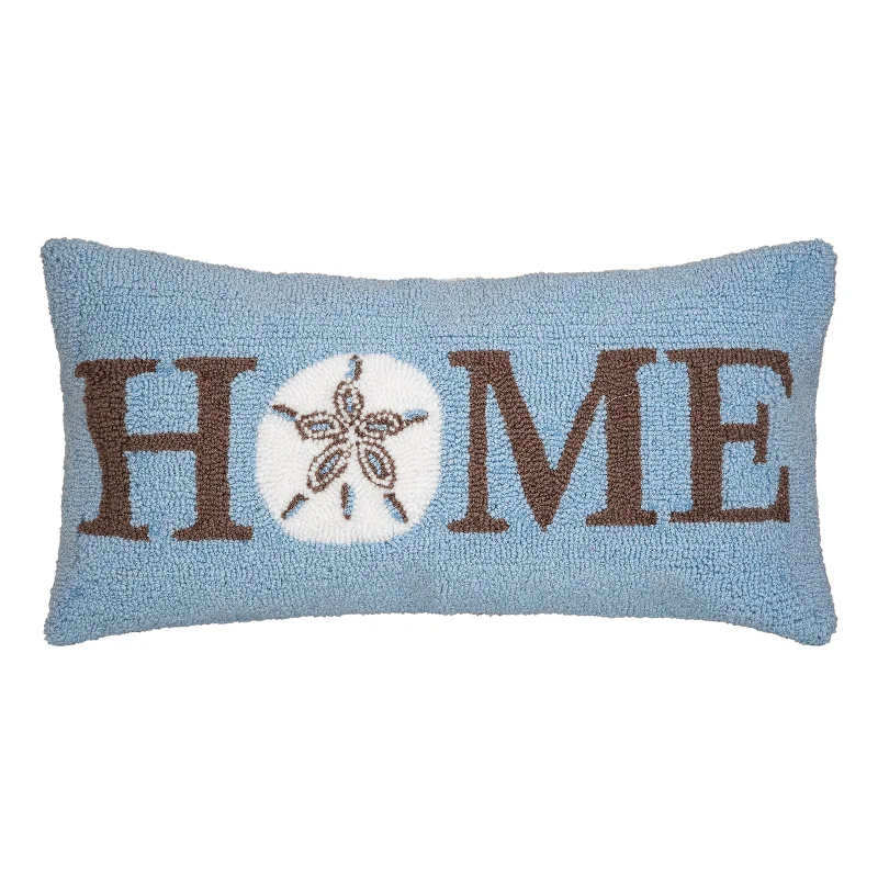 Welcome Home Sand Dollar Decorative Pillow