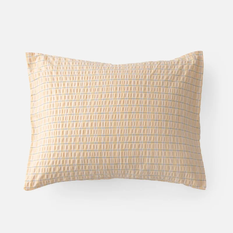 Seersucker Check Pillow Sham