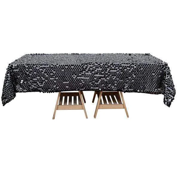 60"x102" Large Payette Sequin Rectangular Tablecloth