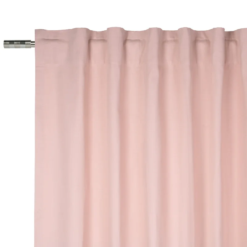 Hidden Tabs curtain panel - Lyons - Blush - 52 x 85''