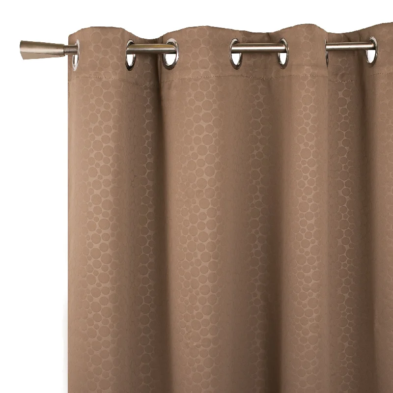 Grommet curtain panel - Skyler - Taupe - 54 x 84''