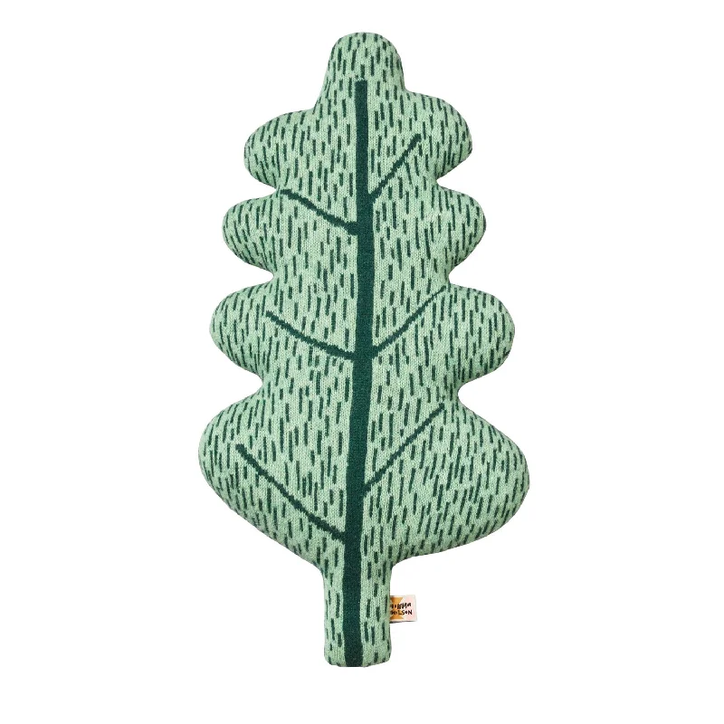 Leaf Shaped Cushion - Green