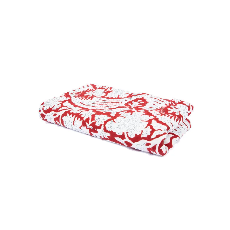 Meraki Tablecloth ~ Ruby